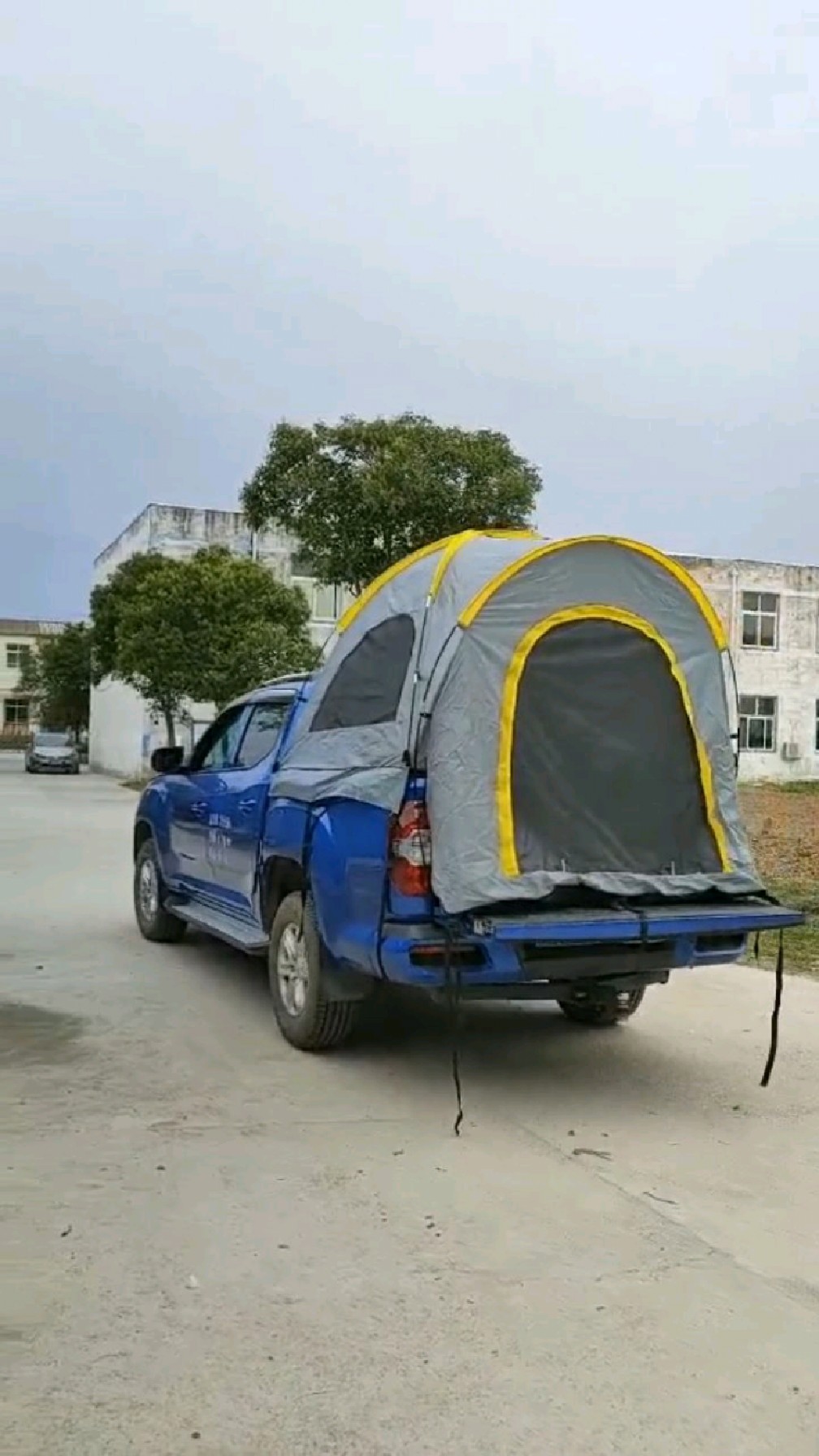 皮卡车后斗尾箱露营帐篷改装案例分享
