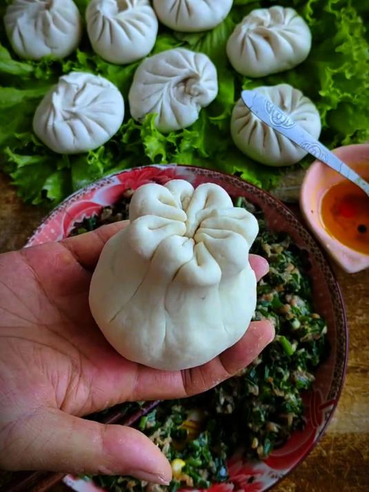 一看就会的花样包子