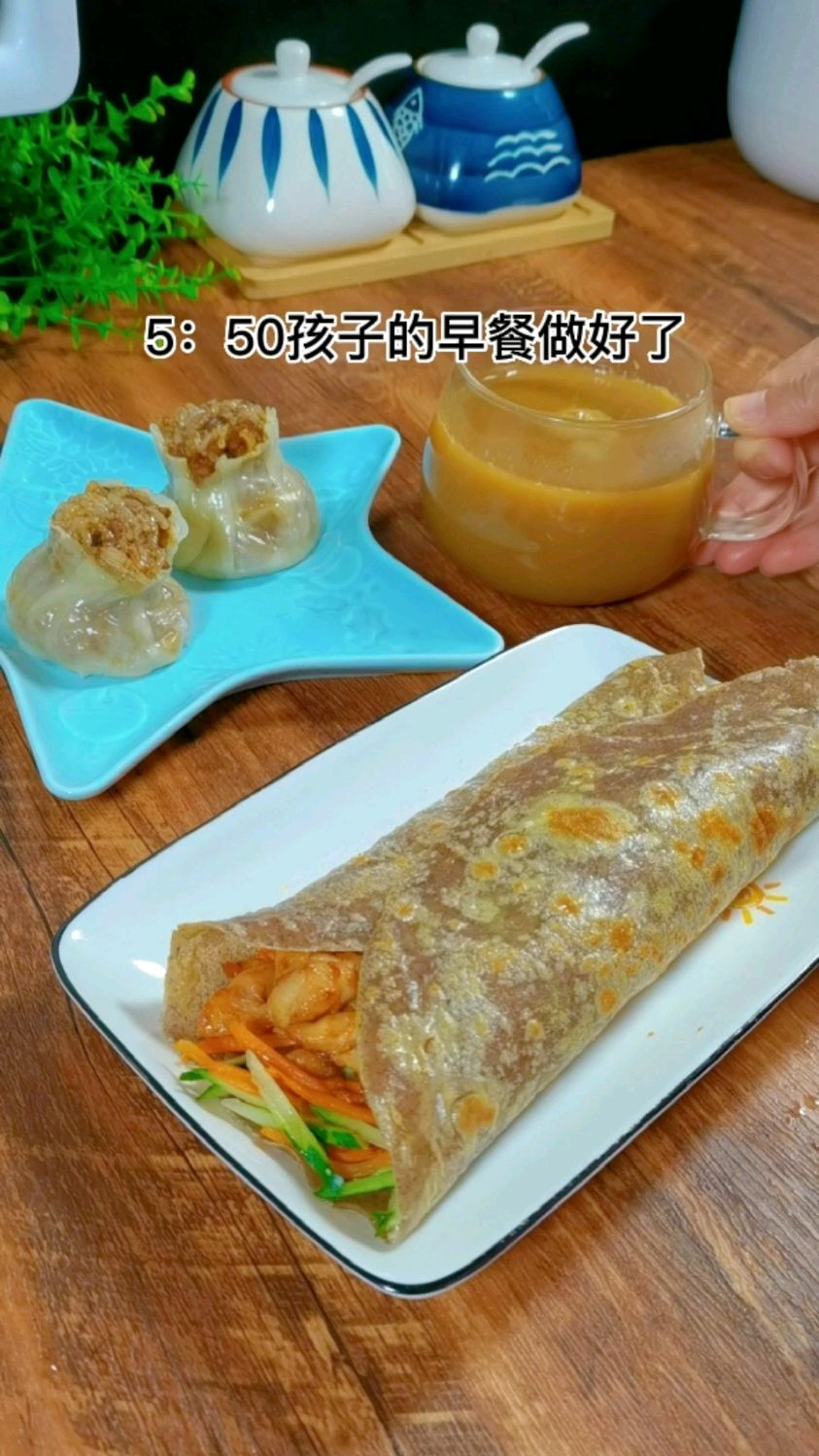 高中生的营养早餐,简单孩子也很喜欢吃