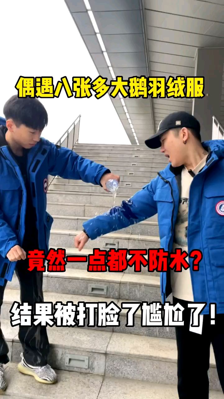 大鹅羽绒服谁假谁尴尬了兄弟们!