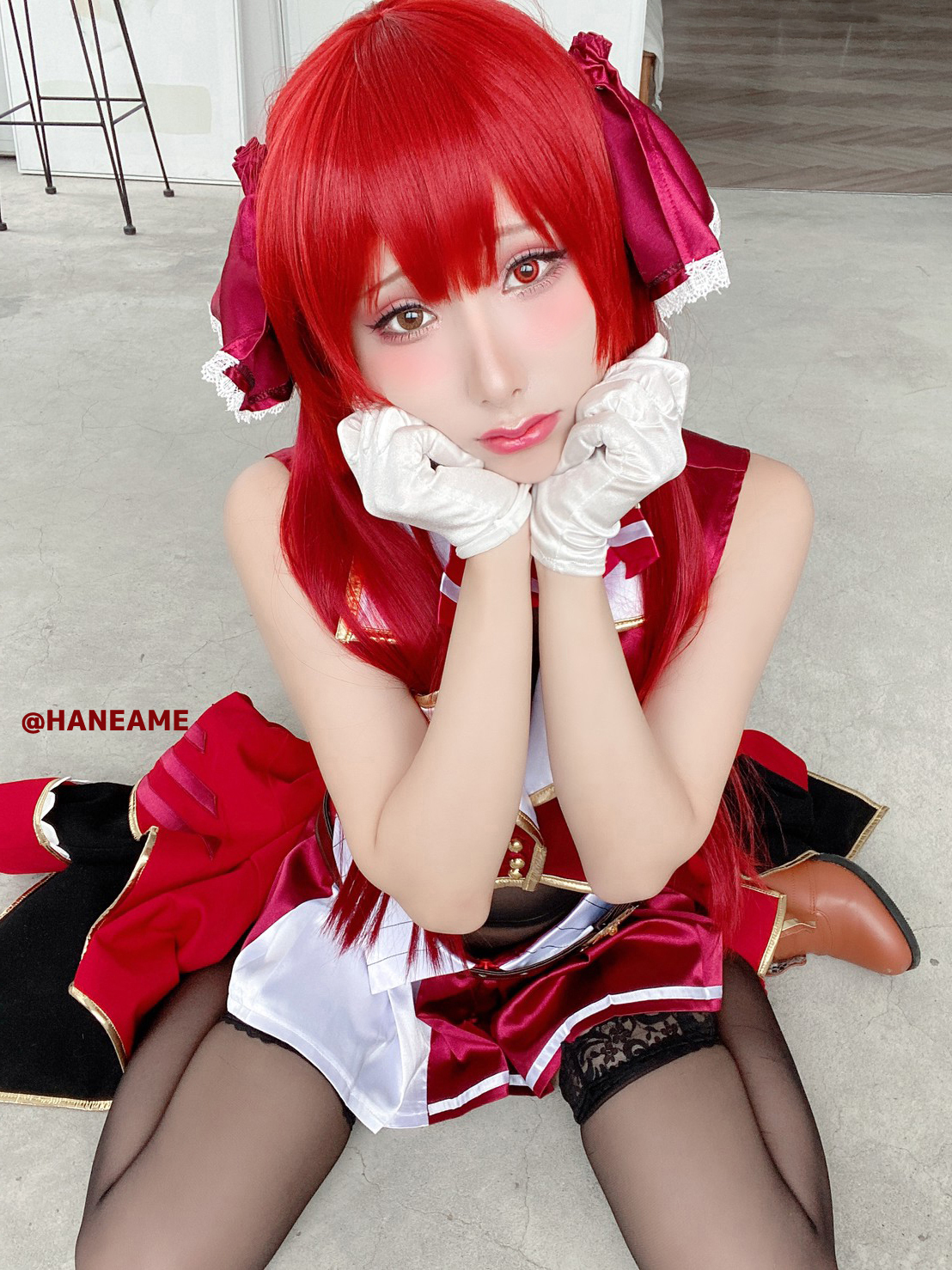 图片[3]-Hane Ame 雨波写真 NO.055 – Houshou Marine [47P238M]-六色网