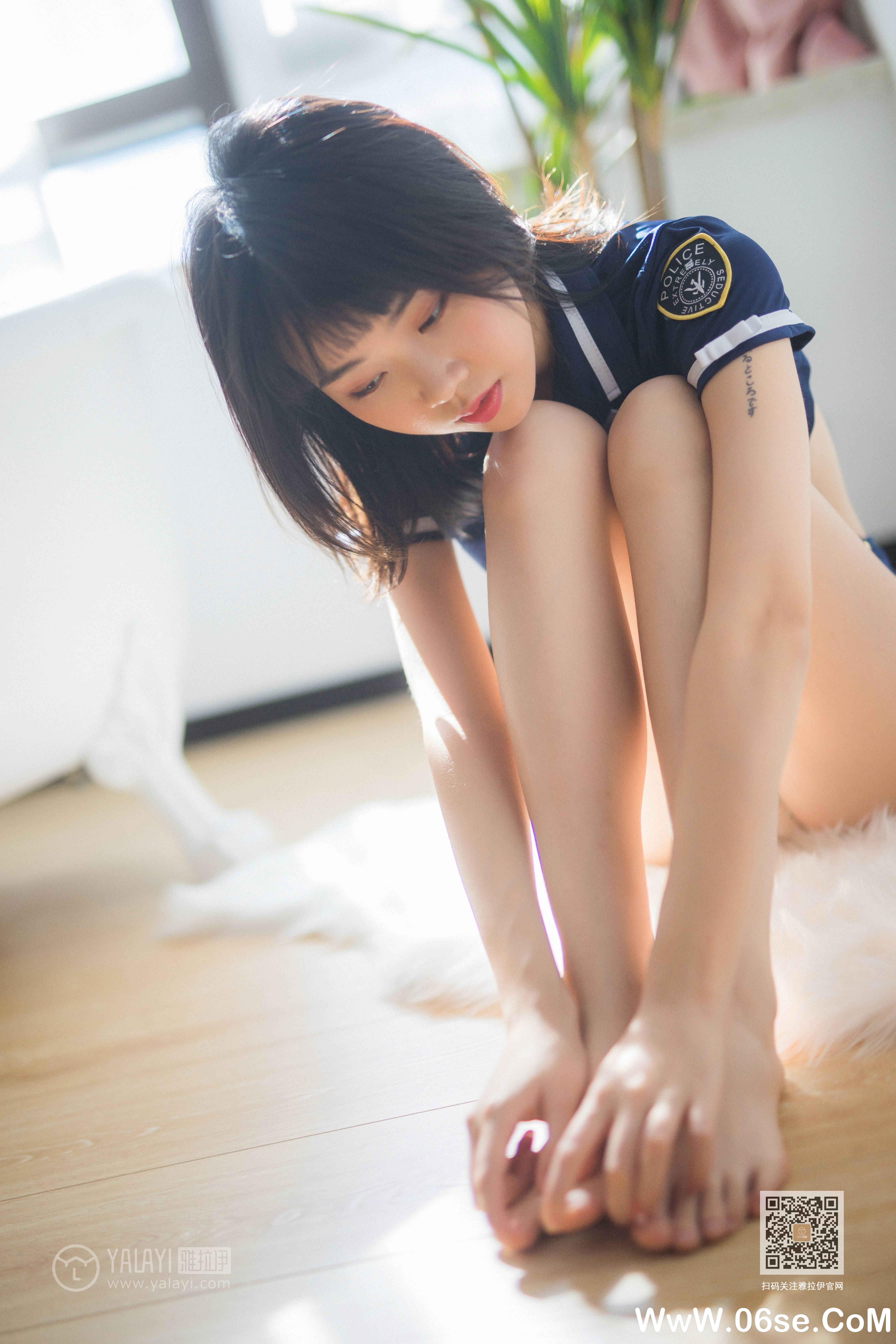 图片[34]-[YALAYI雅拉伊] 2020.02.14 NO.544 粉粉《雷霆警花》[44P+1P634M]-六色网