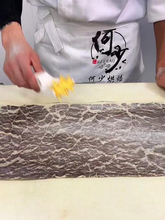 摩卡千层面包,你学会了吗?烘焙 面包