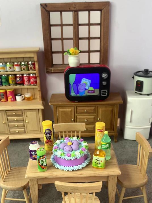 迷你食玩迷你生日蛋糕