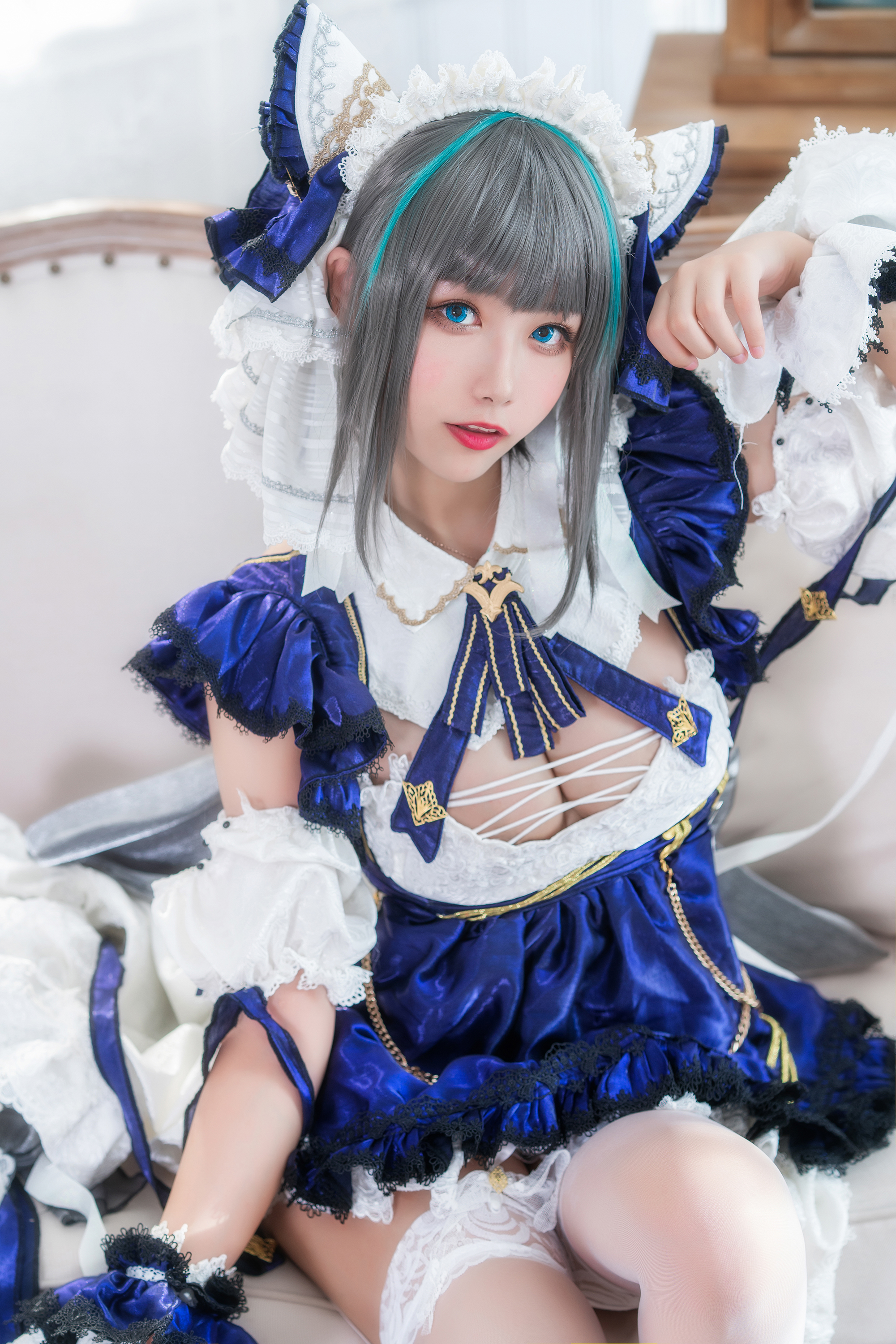 Momoko葵葵 NO.017 – 柴郡 [25P81M]-六色网