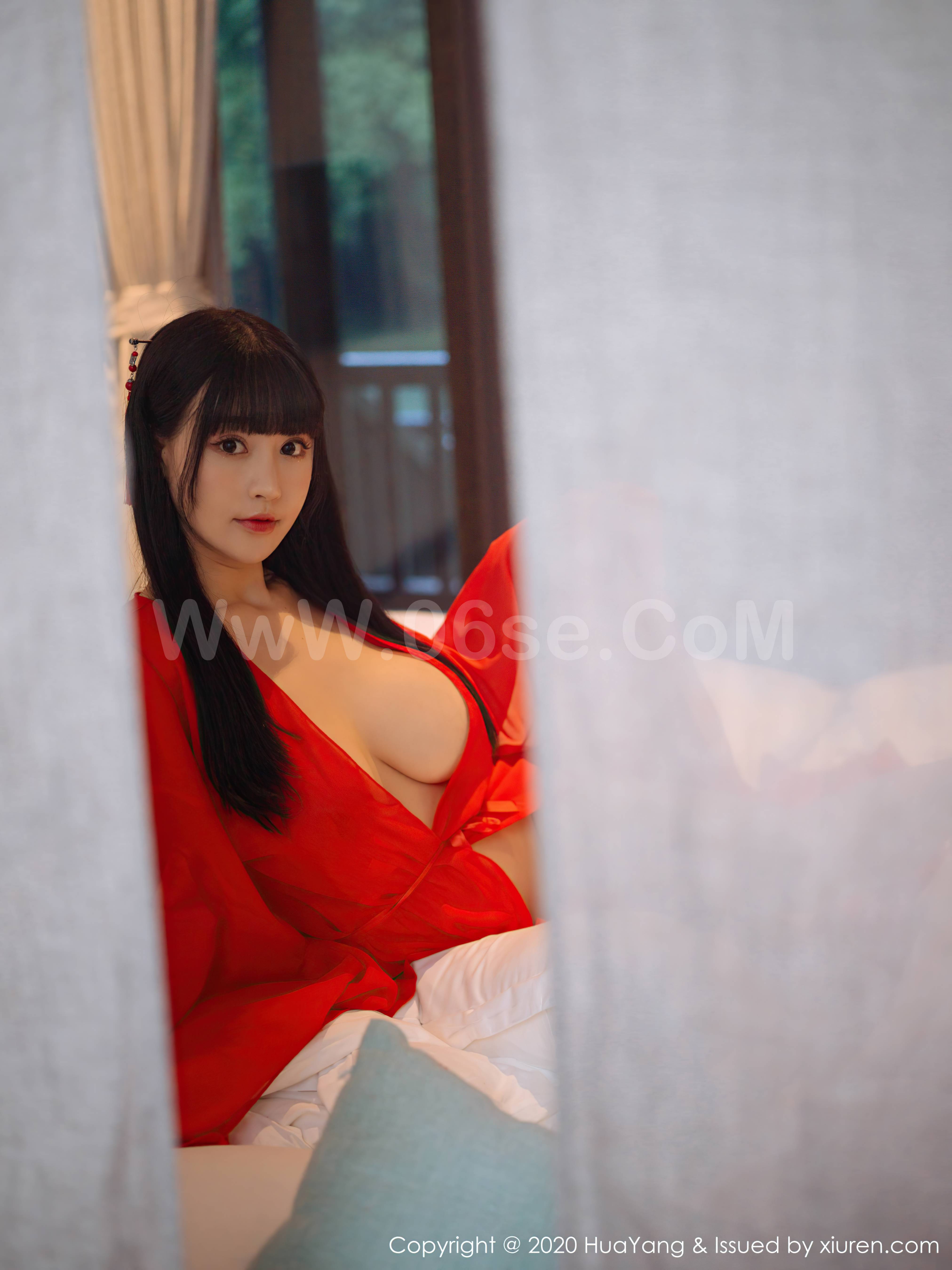 图片[44]-HuaYang Vol.310 Zhu Ke Er (朱可儿Flower)-六色网