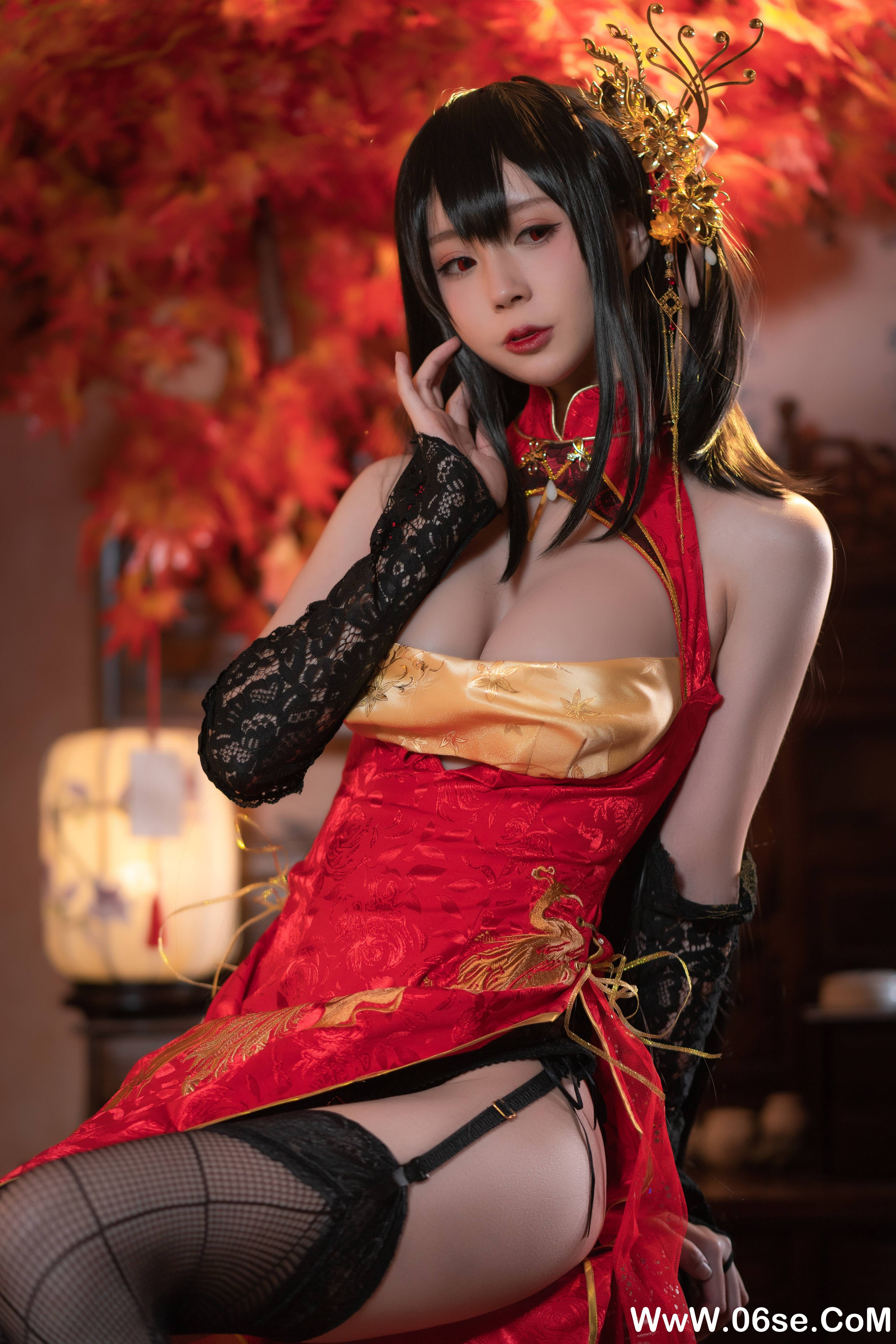 图片[9]-西园寺南歌写真 NO.008 – 大凤 旗袍[35P163M]-六色网