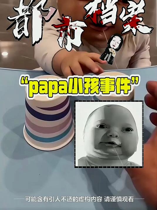 papa小孩背后究竟发生了什么事情?