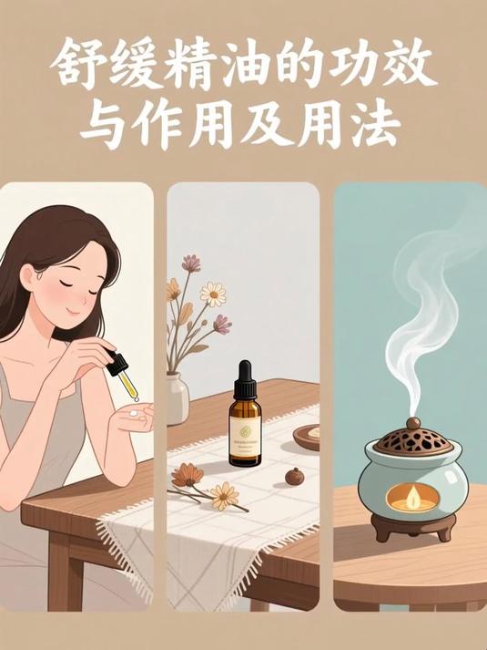 舒缓精油的功效与作用及用法 #健康扬帆季#