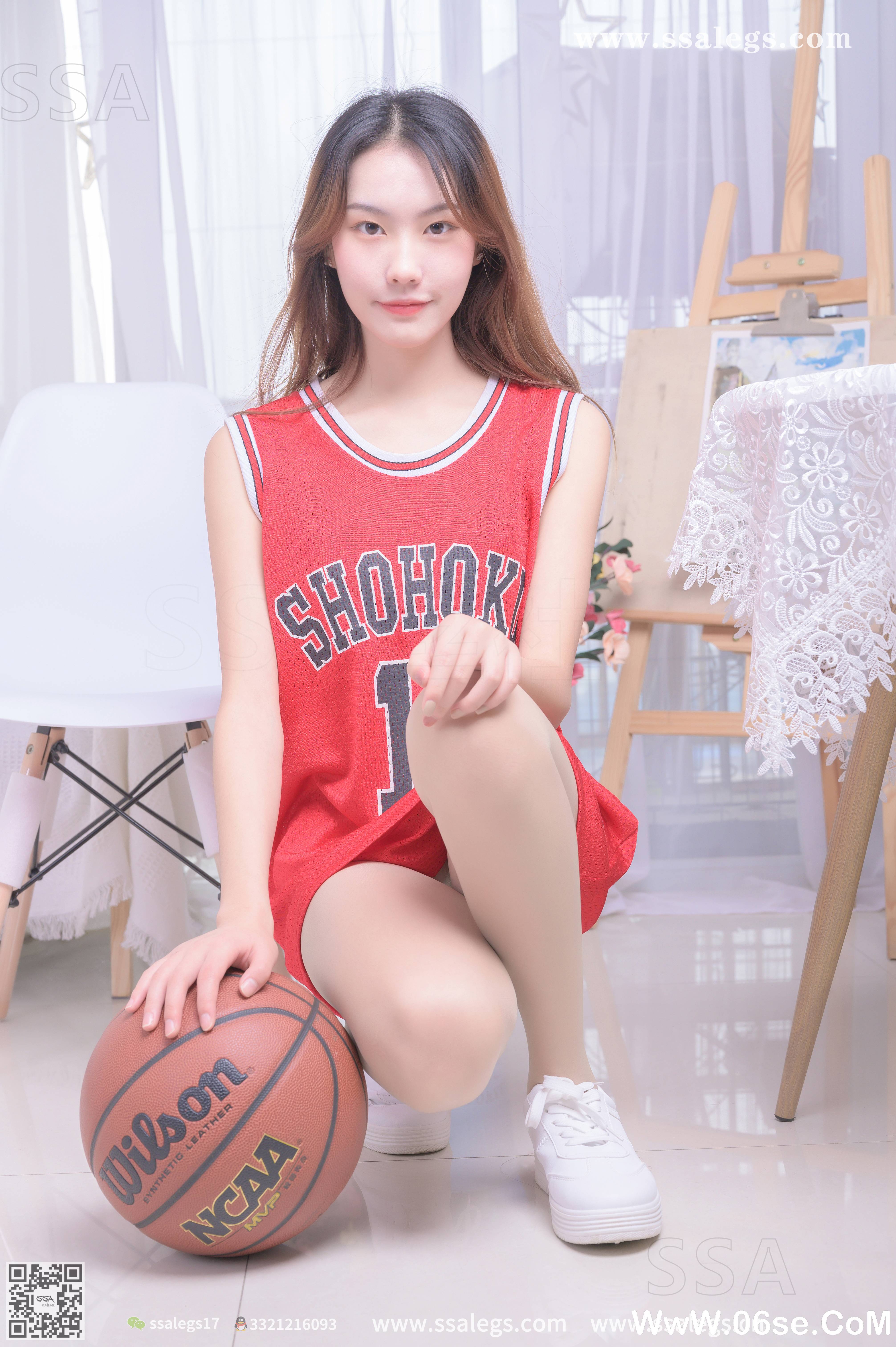 图片[77]-[SSA丝社] NO.324 素素小姐姐放假在家陪你玩篮球(上)[128P1.41G]-六色网