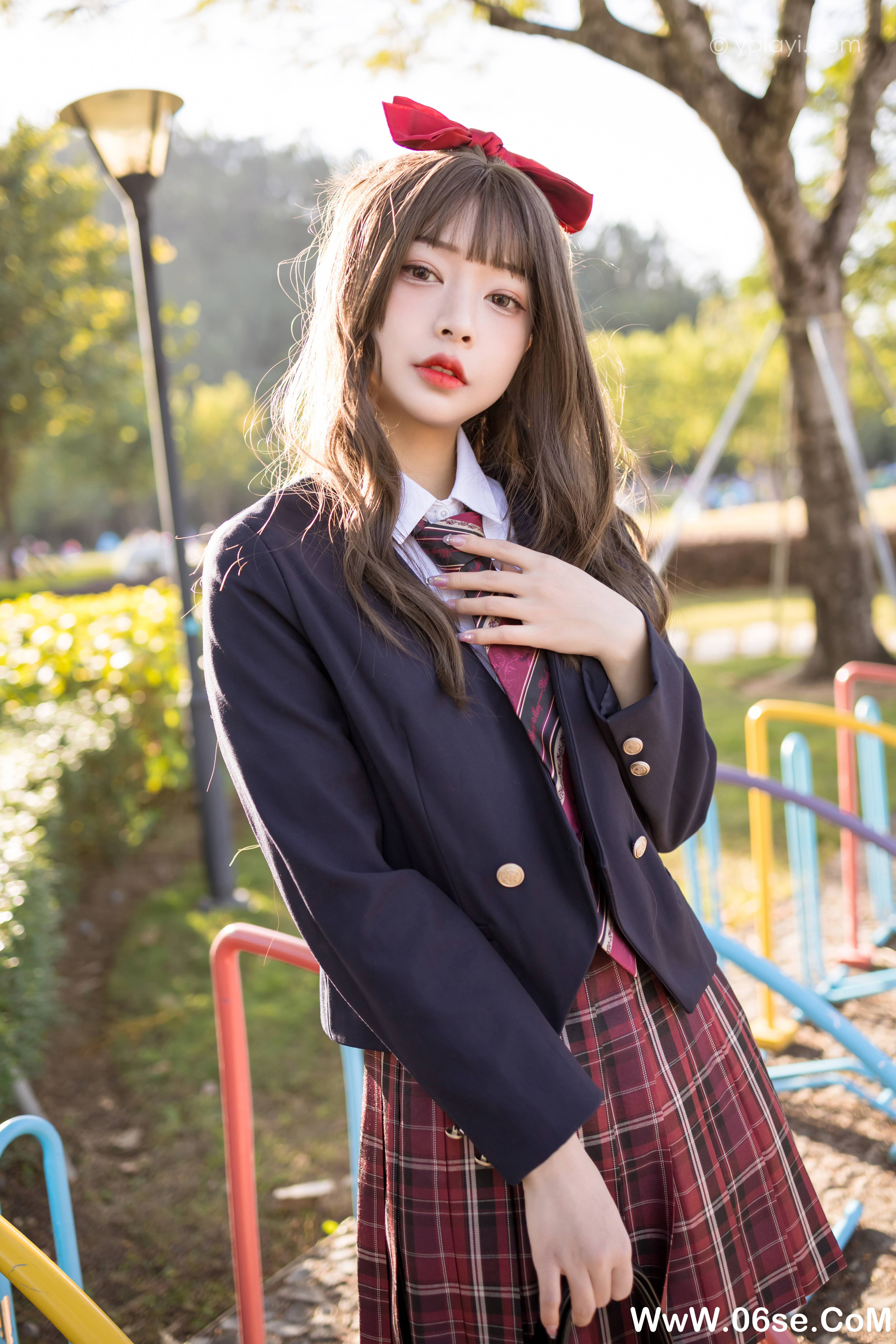图片[26]-[YALAYI雅拉伊] 2022.01.03 NO.879 阿禾《最美的青春》[39+1P526M]-六色网