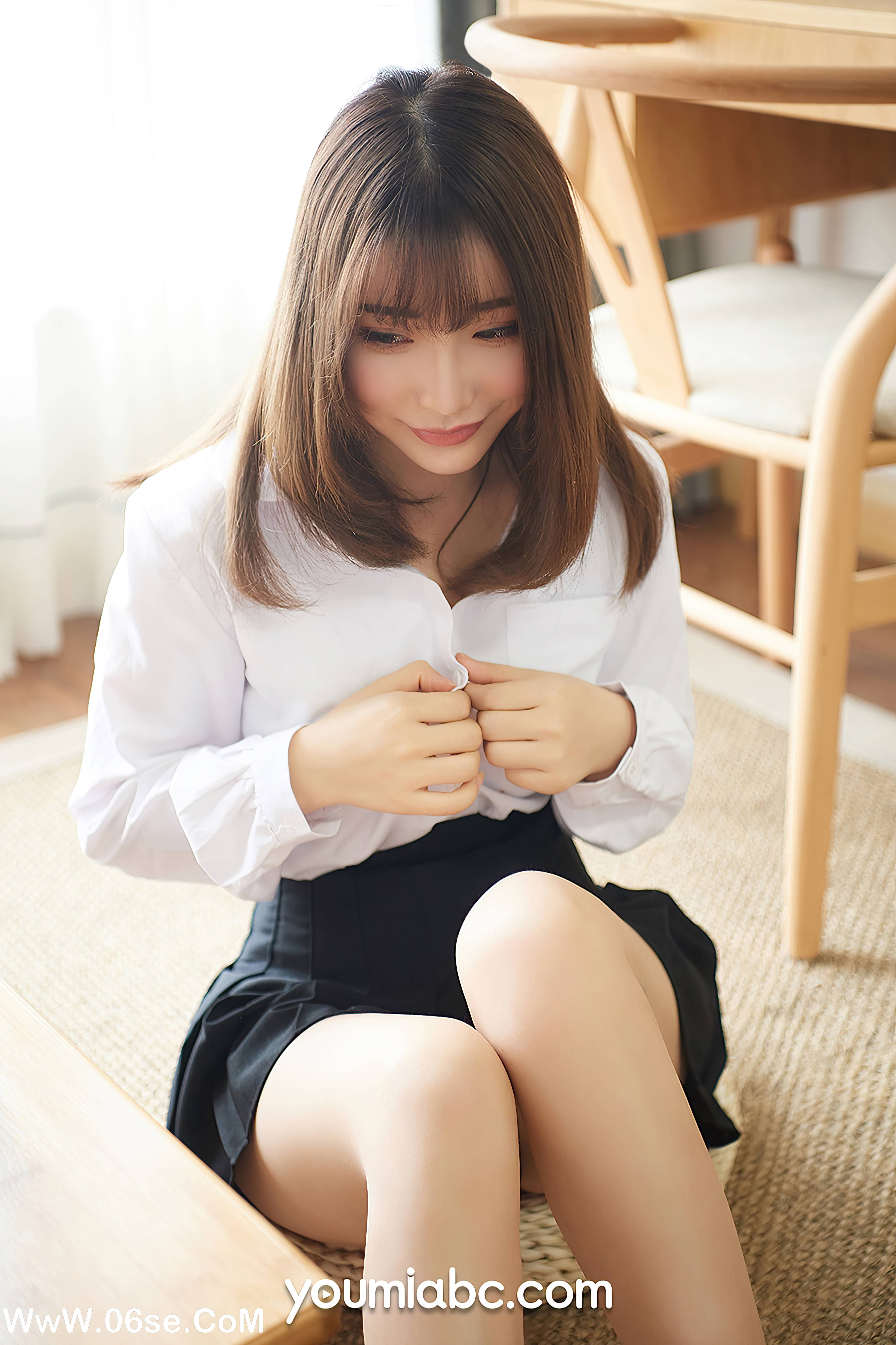 图片[22]-[YouMei尤美] 2020.05.03 学生妹の制服诱惑 绯月樱-Cherry[49+1P787M]-六色网