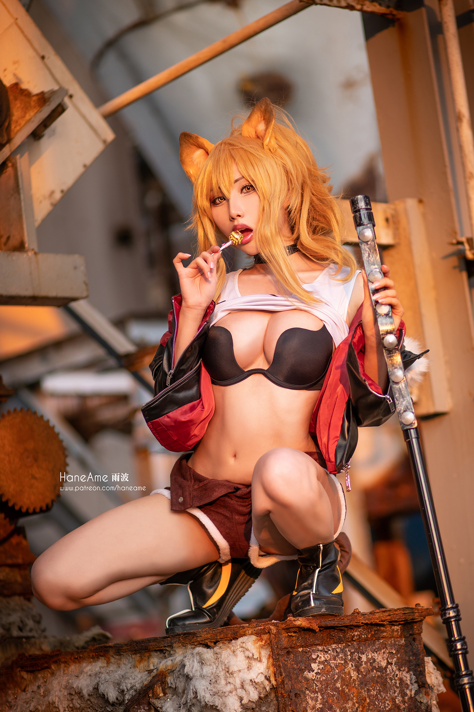 图片[4]-Hane Ame 雨波写真 NO.056 – 明日方舟 推进之王2[12P28M]-六色网