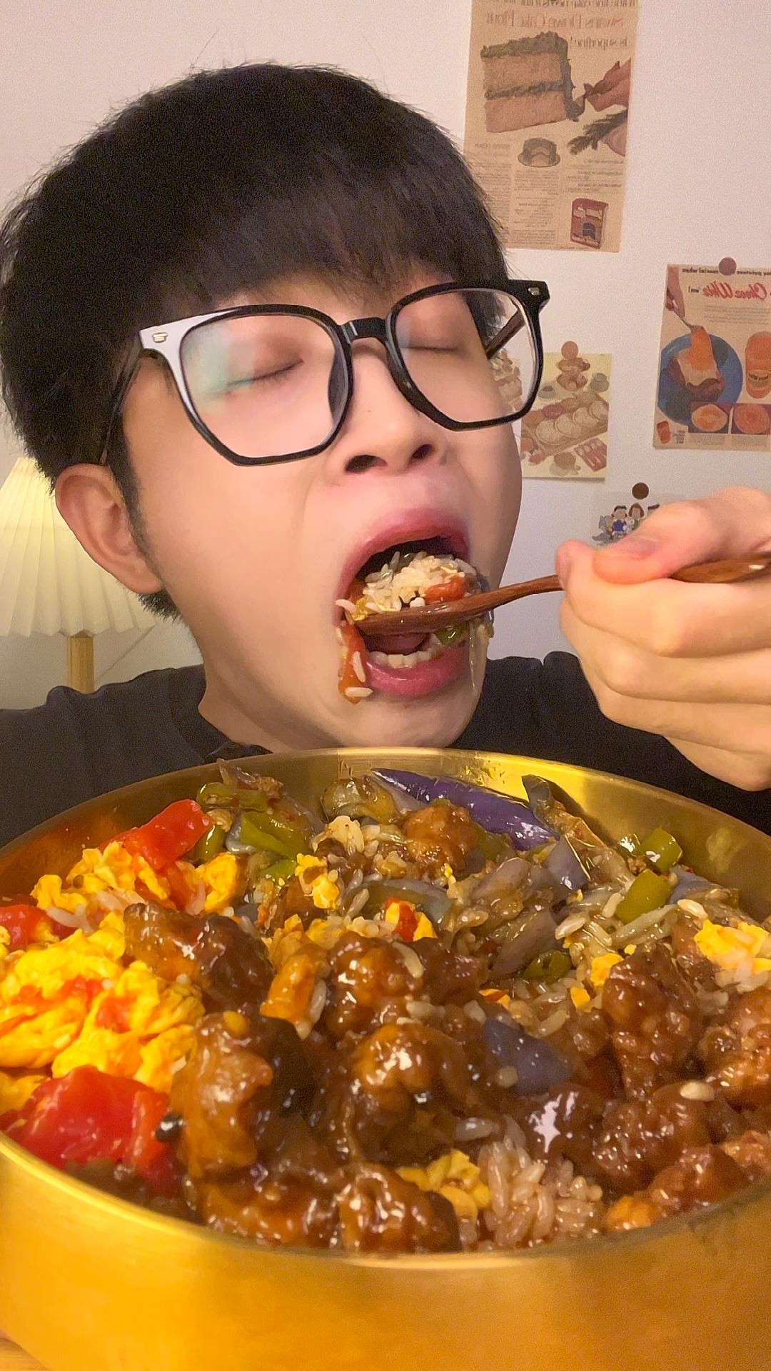 黏糊糊家常菜盖饭,大口吃盖饭太快乐啦!