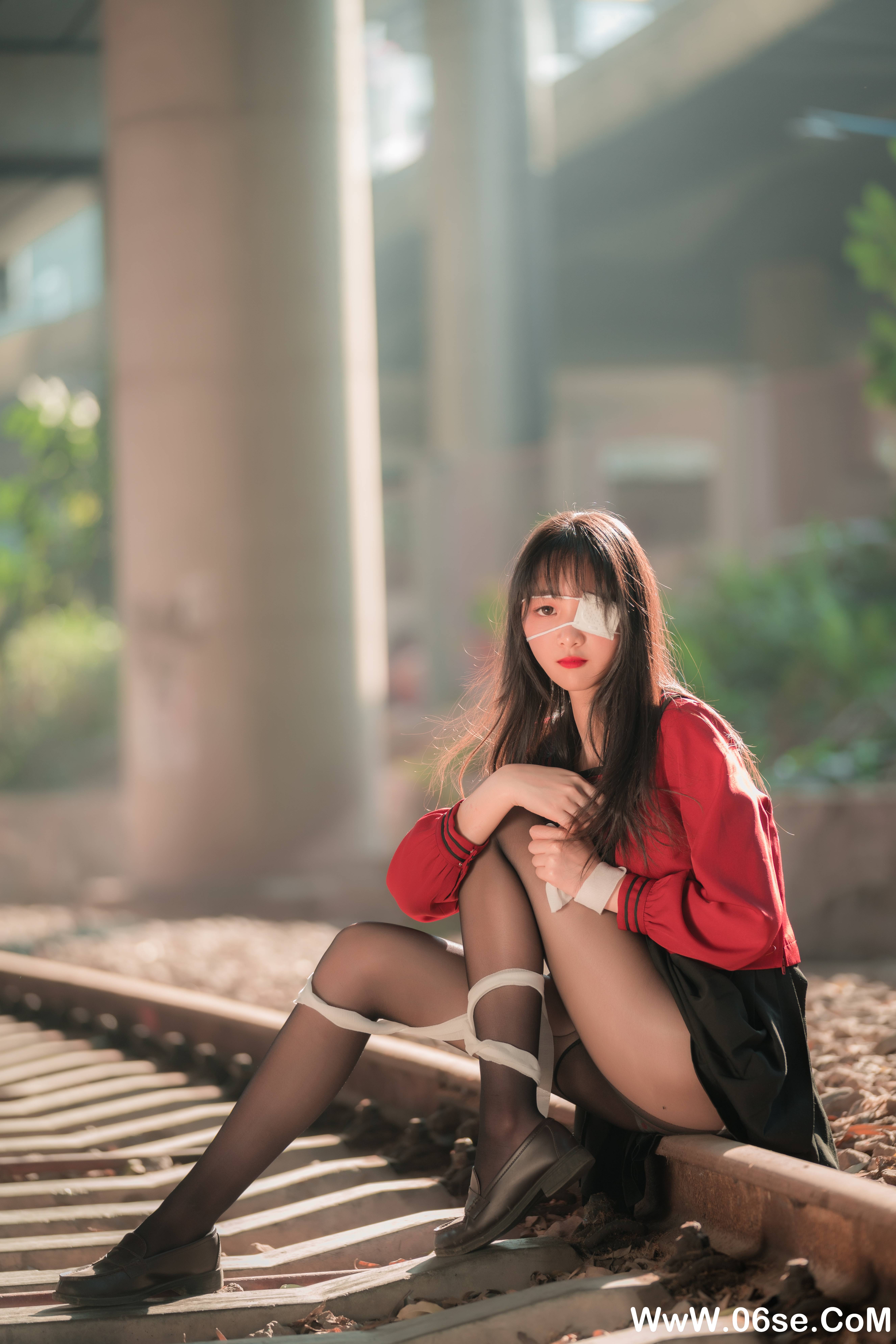 西瓜少女 NO.013 – 铁轨成片[47P721M]-六色网