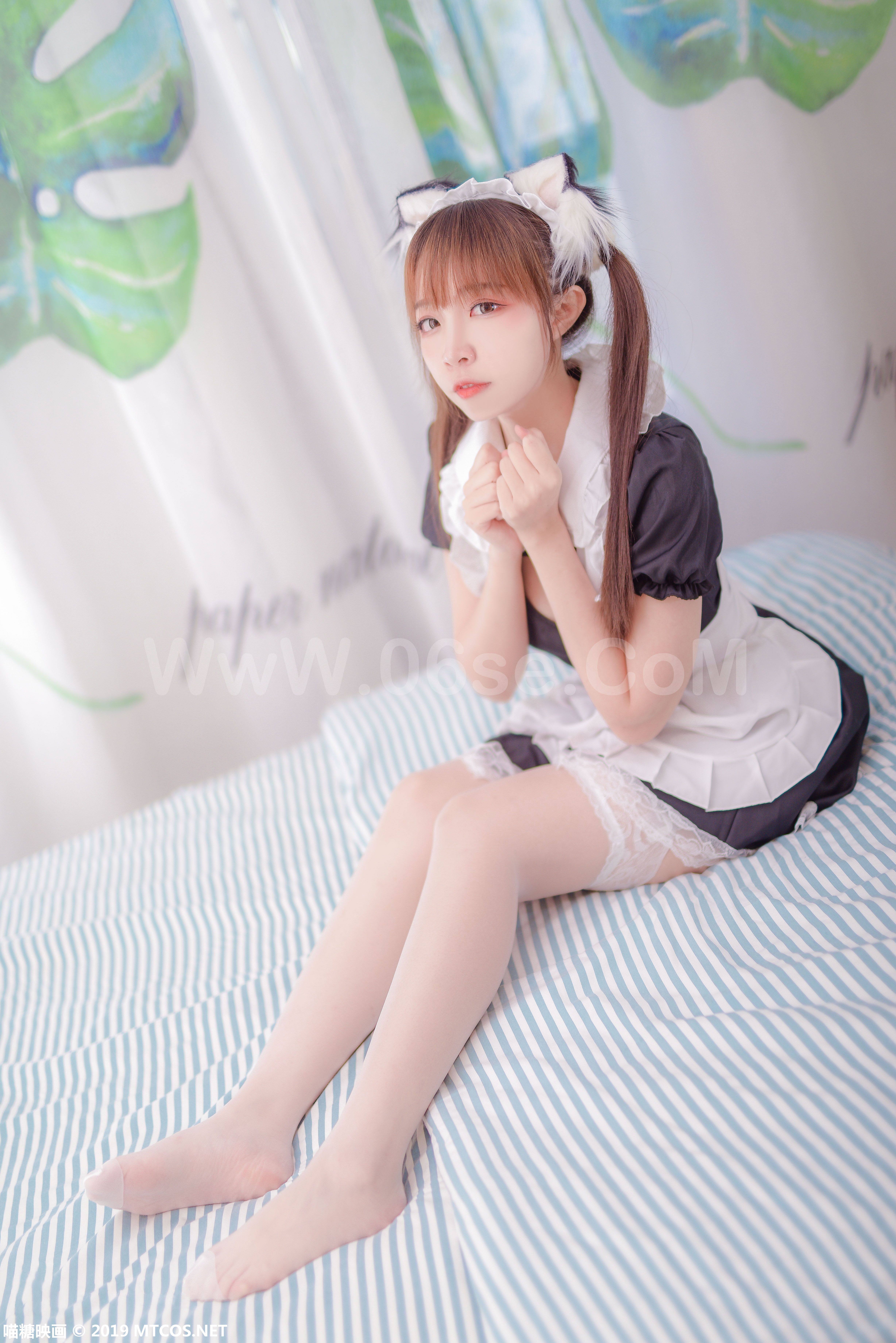图片[20]-[MTCos] 喵糖映画 Vol.049 二佐Nisa 猫耳女仆-六色网