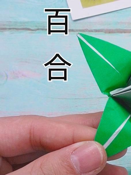 教你做个好看的折纸百合花，折法非常简单，一学就会