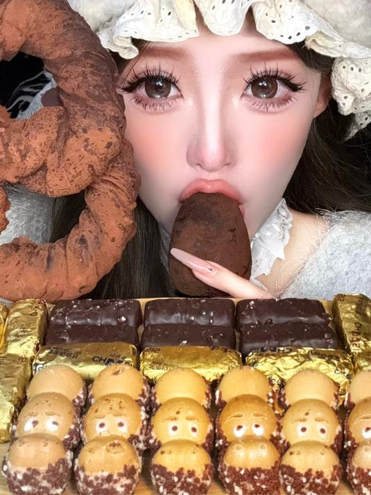 脆皮巧克力乳酪蛋河马金条巧克力嘎嘣脆