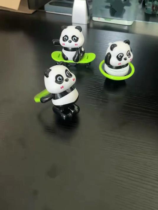 9.5号晴卡通上链摇摆熊猫，运动会超萌趣大派对