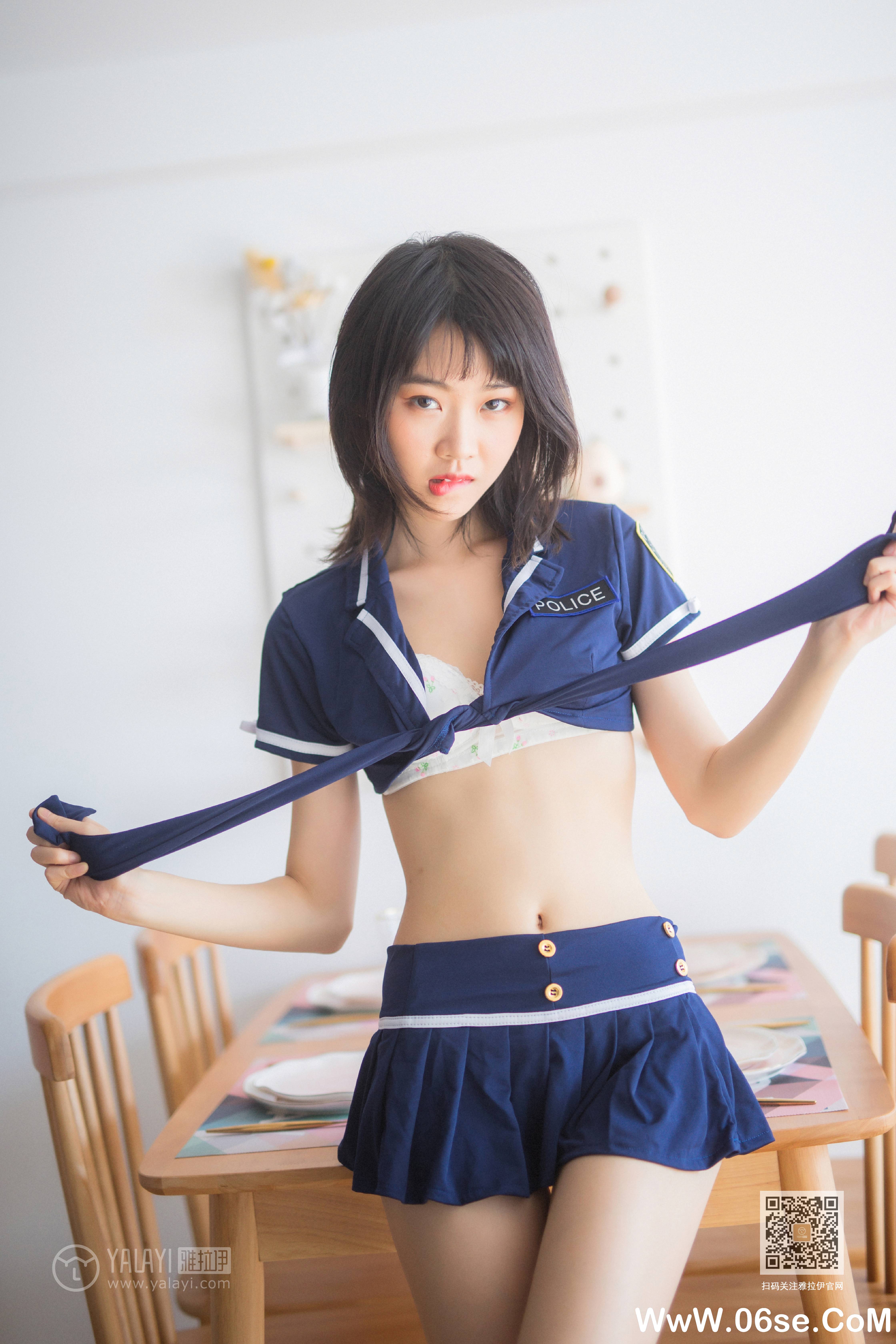 图片[4]-[YALAYI雅拉伊] 2020.02.14 NO.544 粉粉《雷霆警花》[44P+1P634M]-六色网
