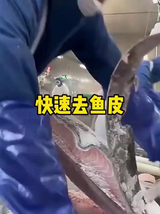 这是我见过最快去鱼皮的方法