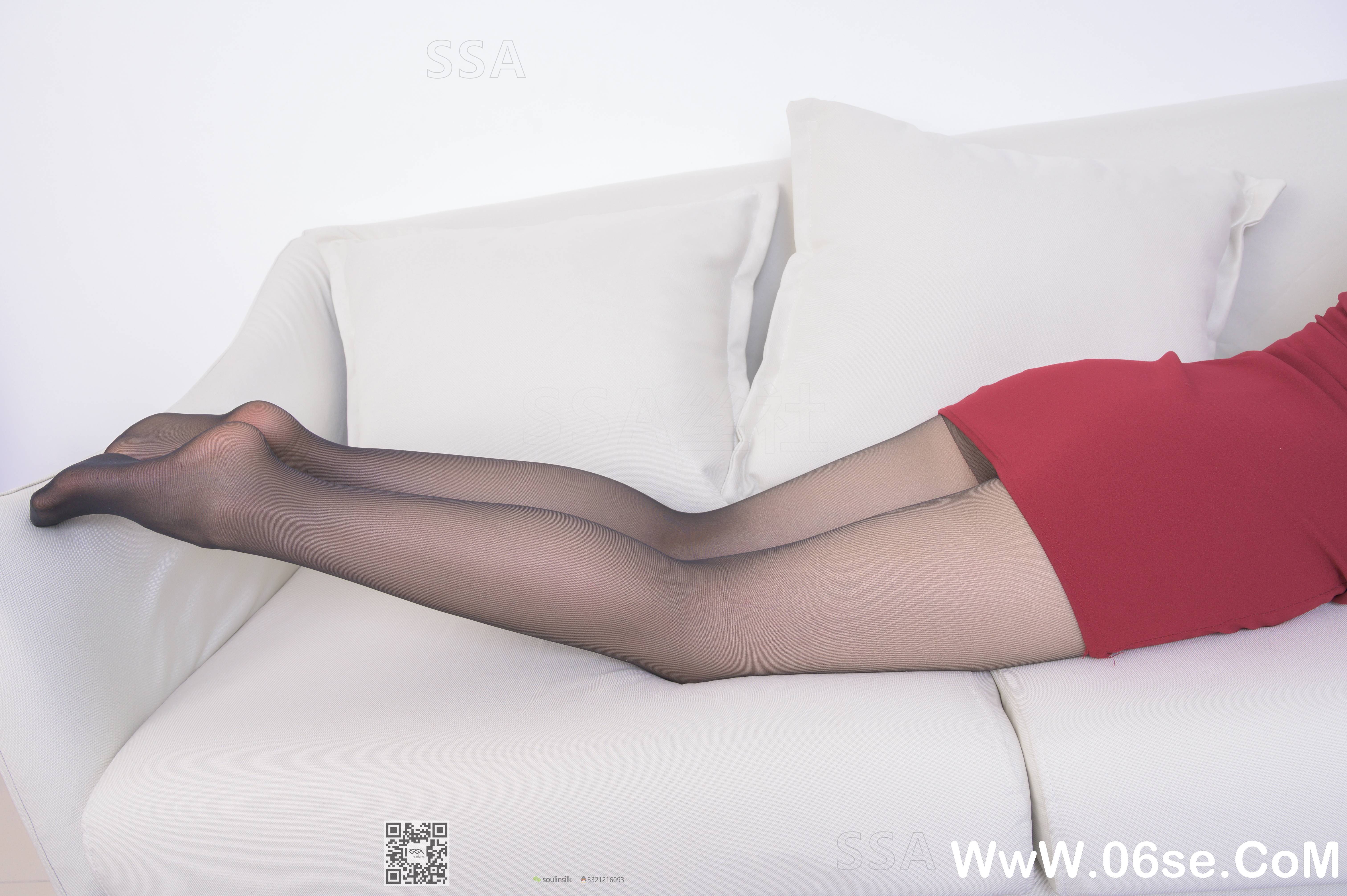 图片[64]-[SSA丝社] NO.241 高挑美女雯雯的时尚小红裙[117P1.48G]-六色网