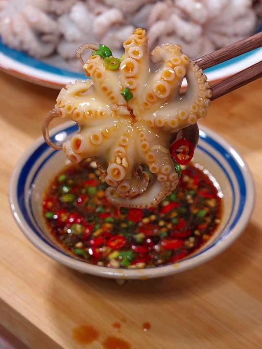 八爪鱼的经典做法真的太美味了!赶快吃起来