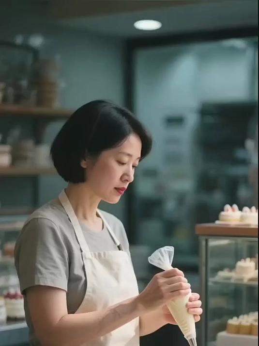 私房蛋糕店老板娘因为唇周纹而显老,逆袭后她的店生意红火了不少