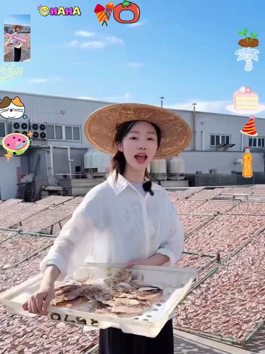 新鲜淡晒墨鱼干,晒场新鲜海货,原产地直接到你家