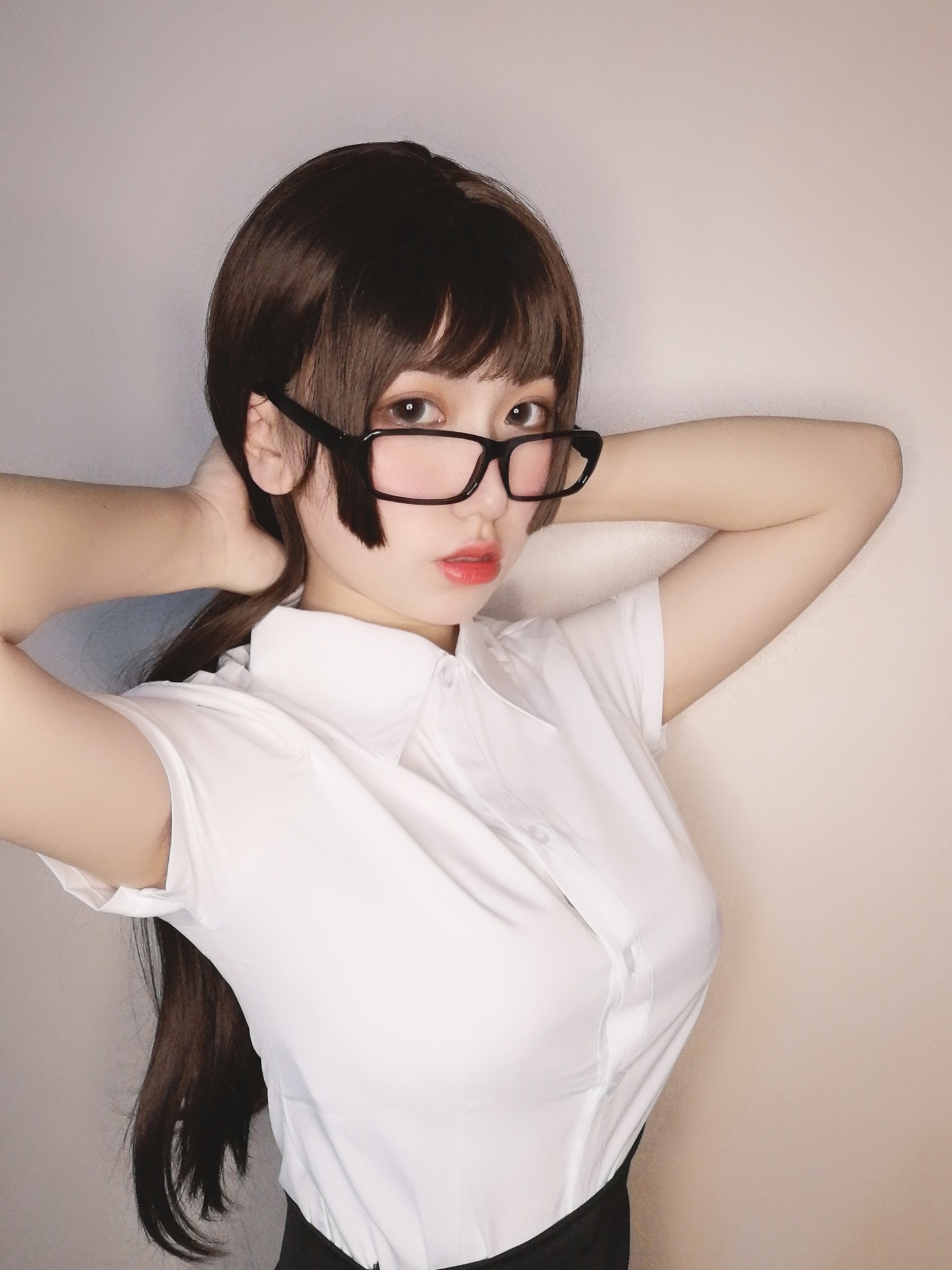 图片[25]-芋圆侑子SJ_ NO.013 – 醉酒小秘书[53P+4V93M]-六色网