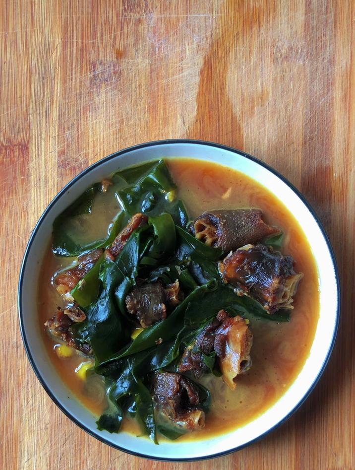 腊鹅怎么做好吃 家常做法,分享一道腊鹅炖海带