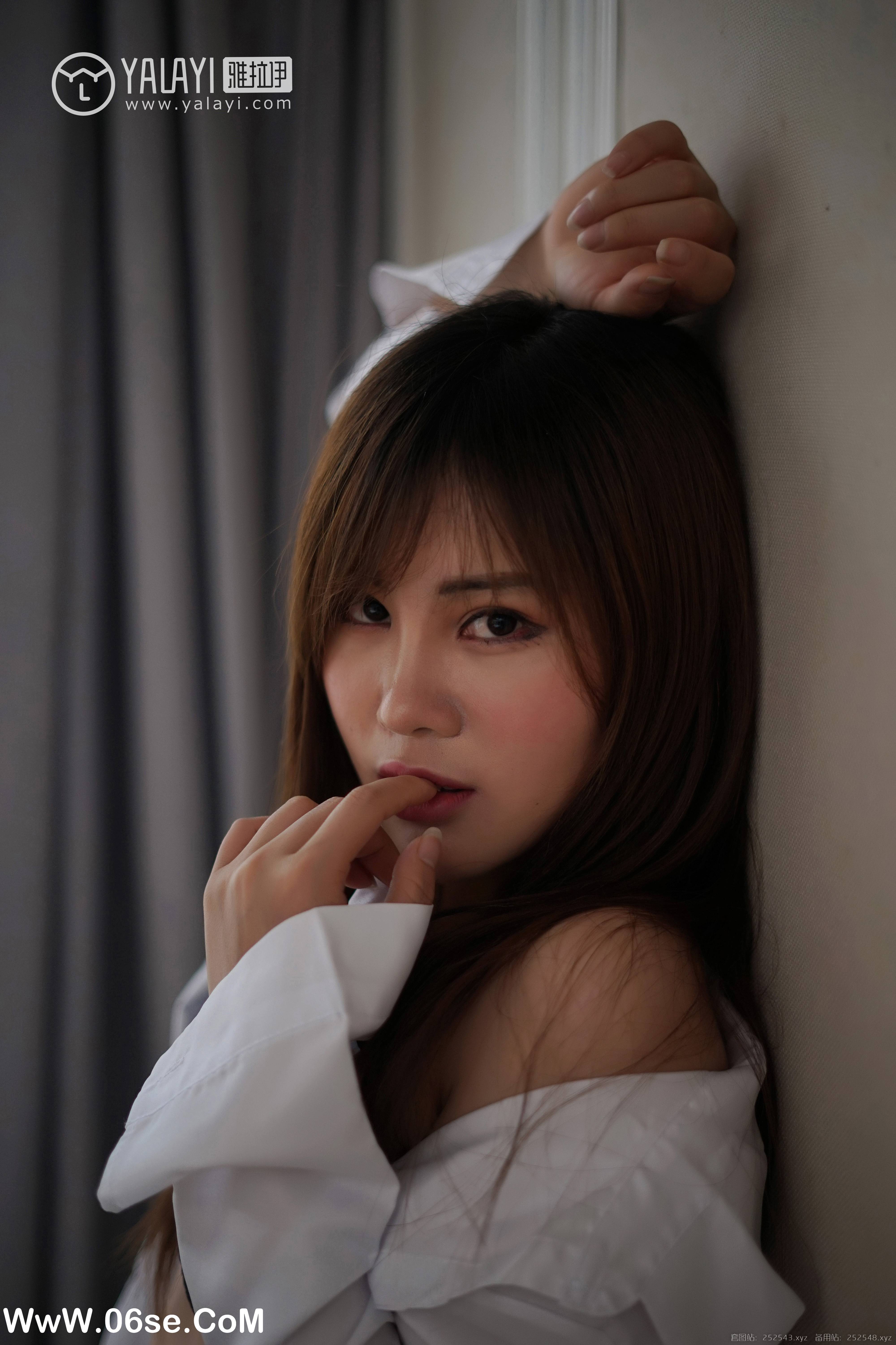 图片[23]-[YALAYI雅拉伊] NO.002 妮妮的黑丝诱惑 艾妮妮-六色网