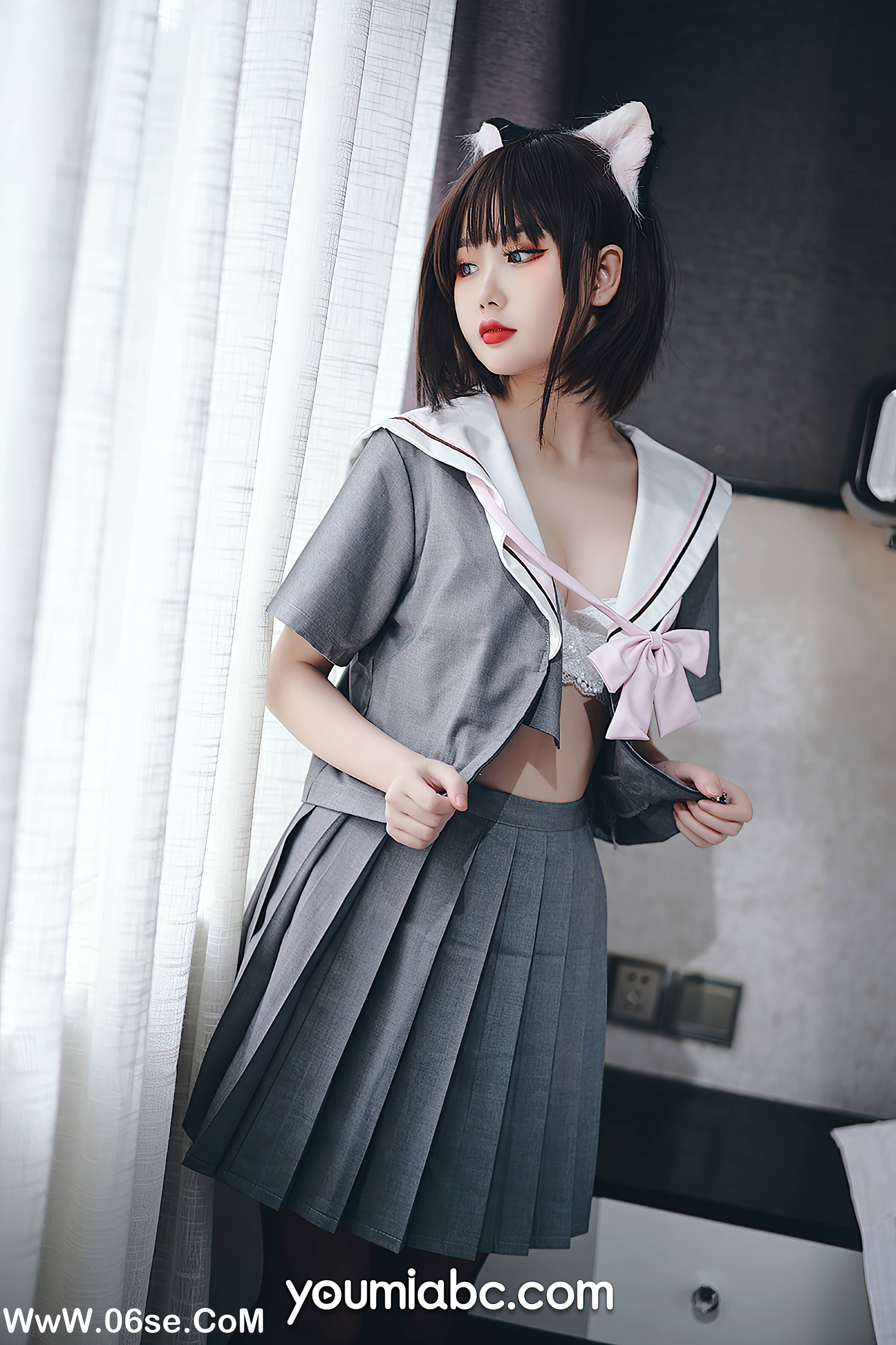 图片[11]-[YouMi尤蜜] 2020.11.10 制服猫娘 您的蛋蛋[43+1P843M]-六色网