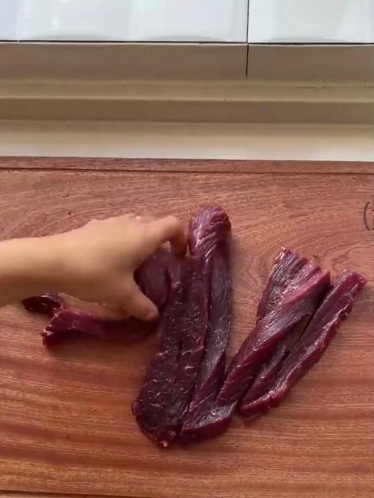 内蒙人在家做牛肉干到底有多简单