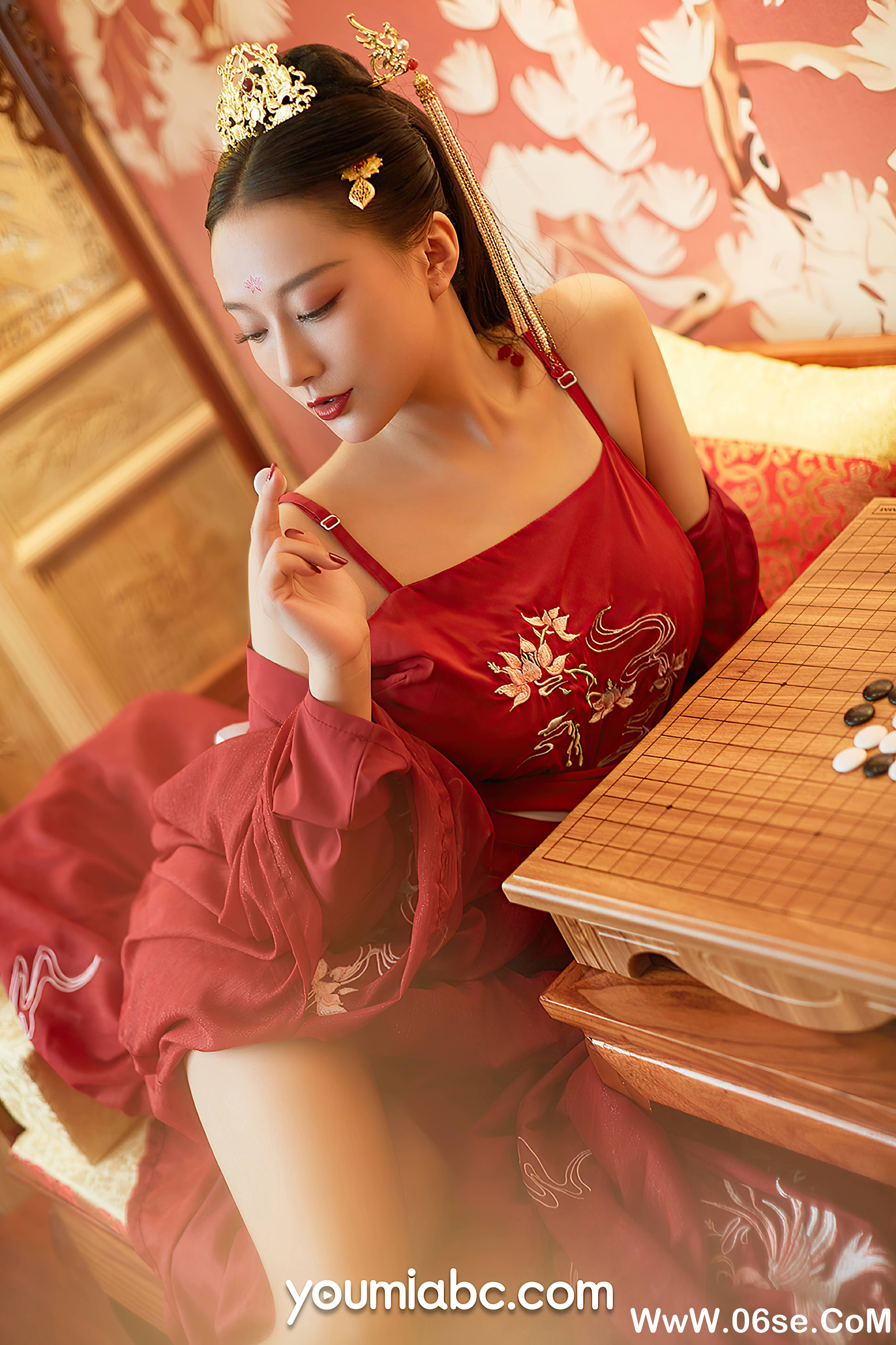 图片[9]-[YouMi尤蜜] 2021.01.15 盛世红颜 何嘉颖[31+1P615M]-六色网