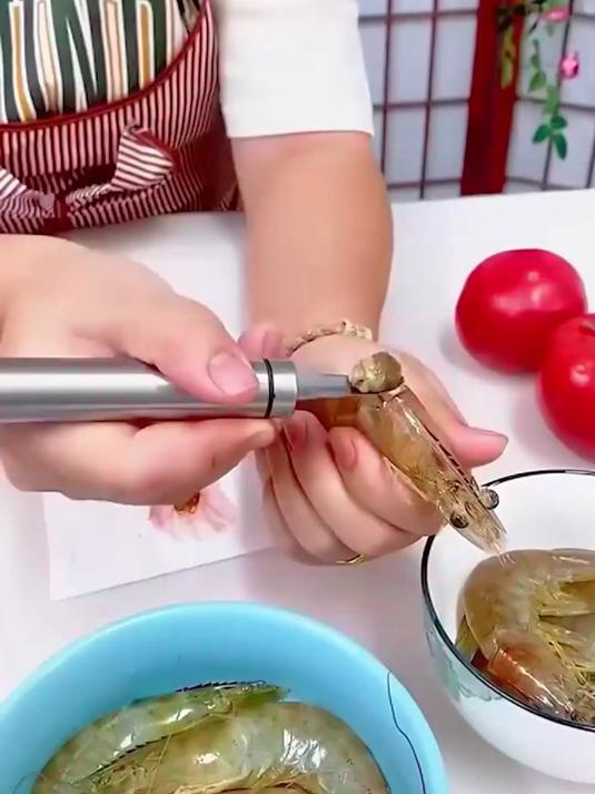 家用剥虾神器 去虾线剥虾壳一体 皮皮虾虾肉分离器