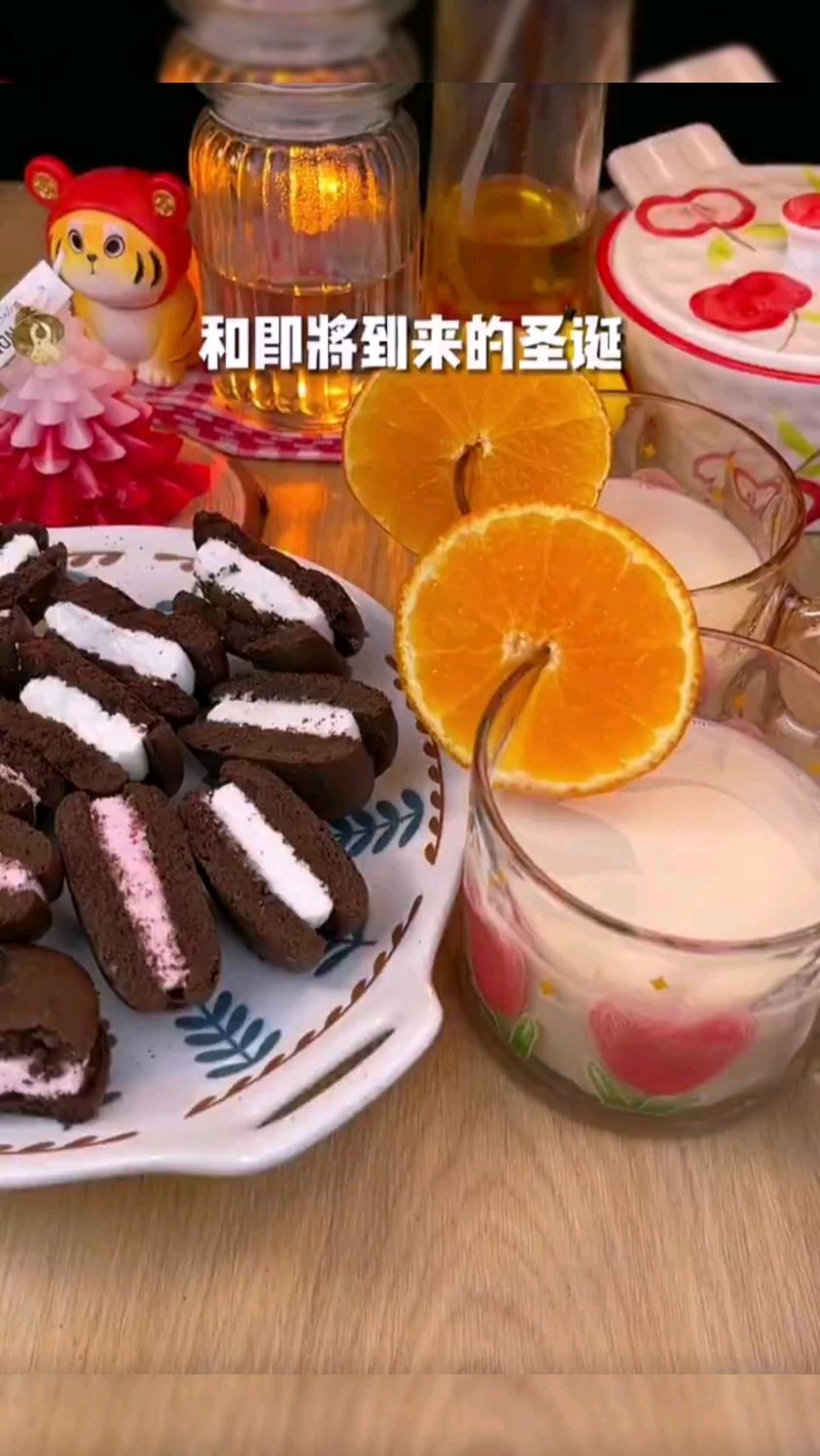 简单的下午茶get!搭配奥利奥云朵蛋糕,奈斯～