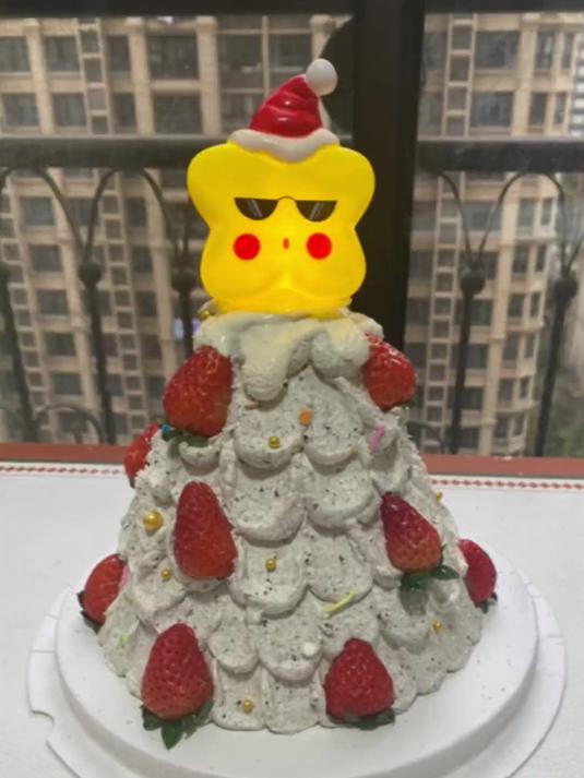 可能今天的蛋糕会被吐槽丑 但是很好吃