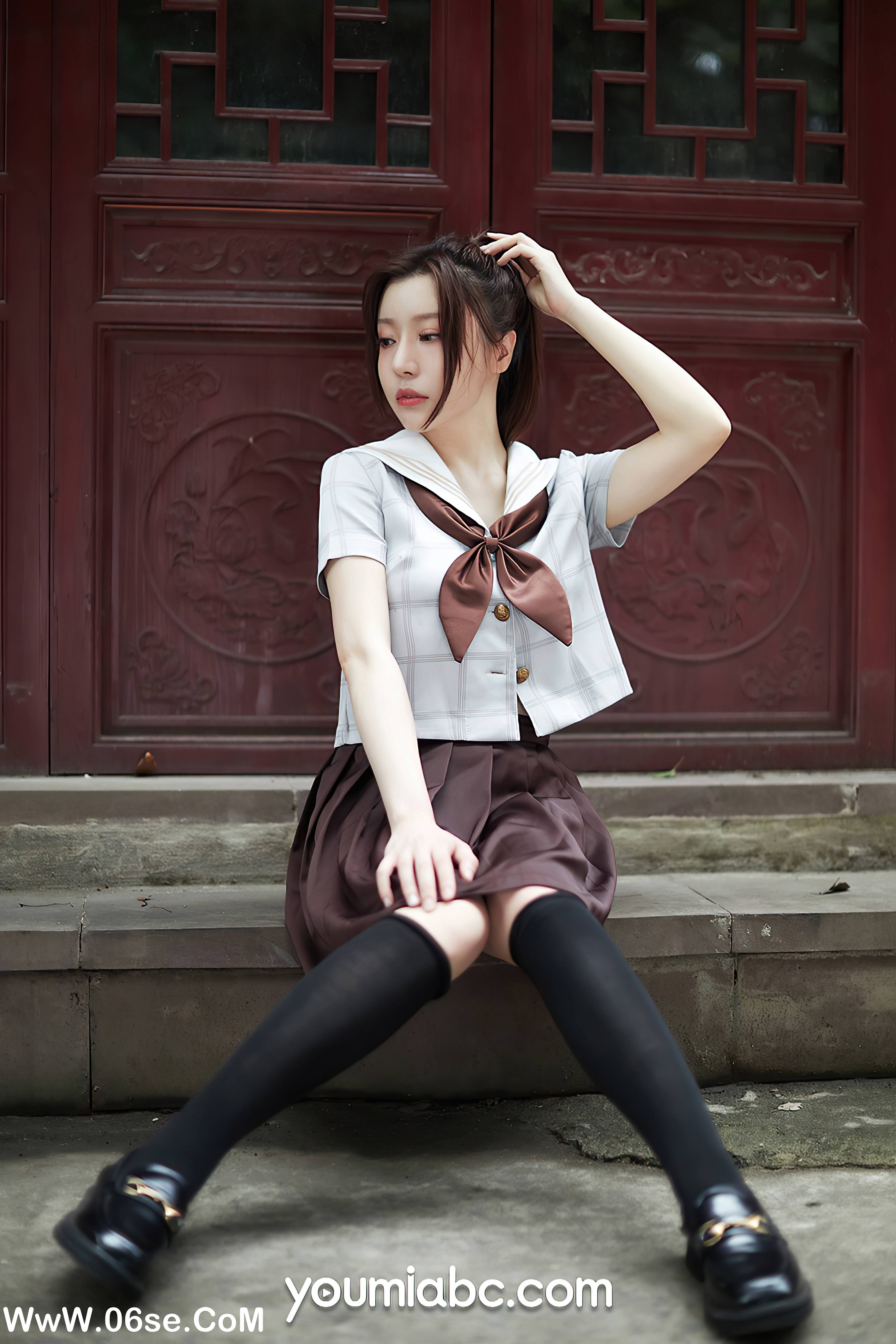 图片[10]-[YouMi尤蜜] 2021.11.04 JK失乐园 白亦Ada[23+1P220M]-六色网