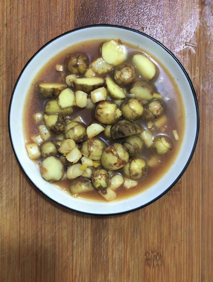 扇贝柱怎么做好吃又简单,分享一道扇贝柱炒茨菇