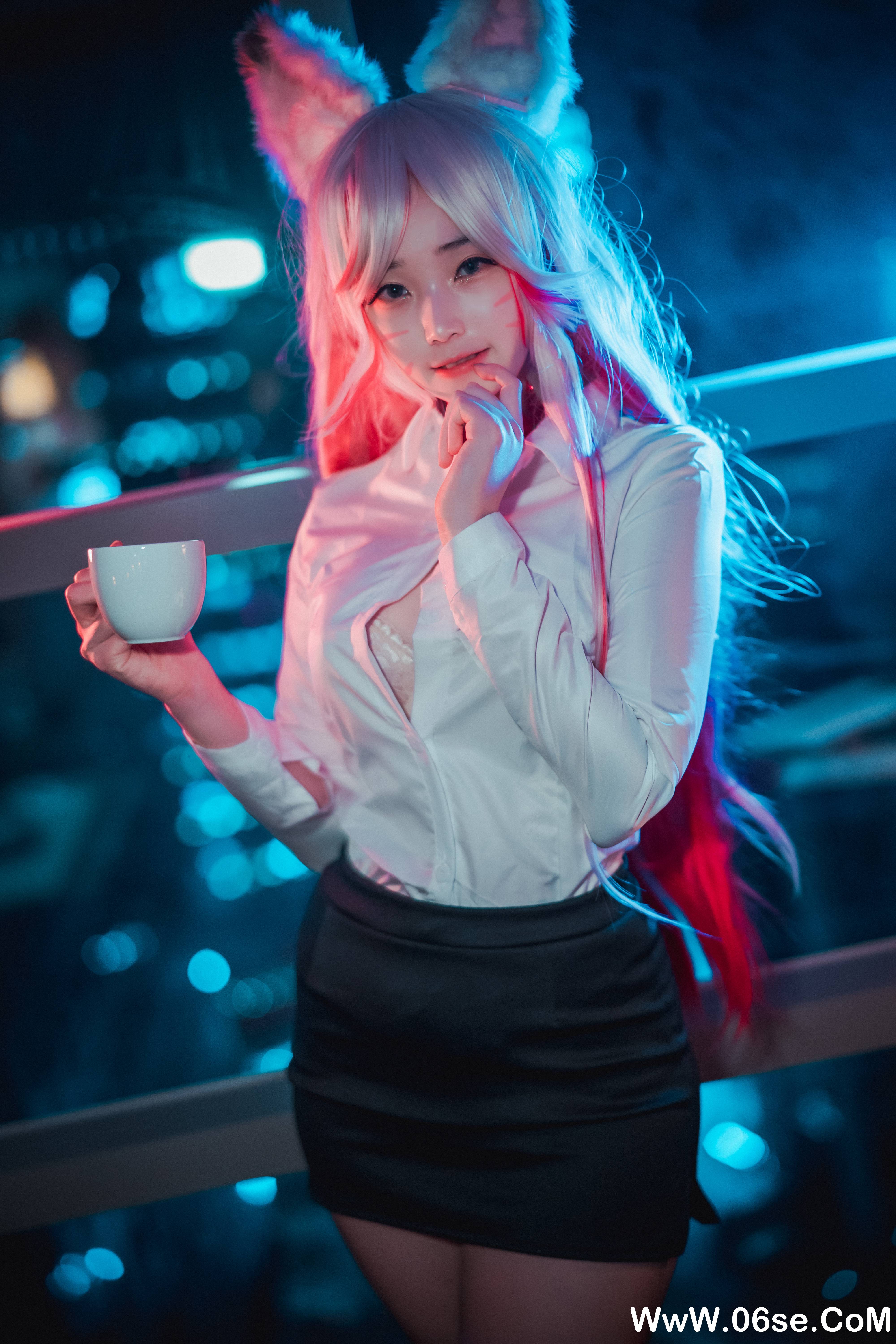 图片[55]-DJAWA – NO.023 Kumiho in the Office [58P728M]-六色网