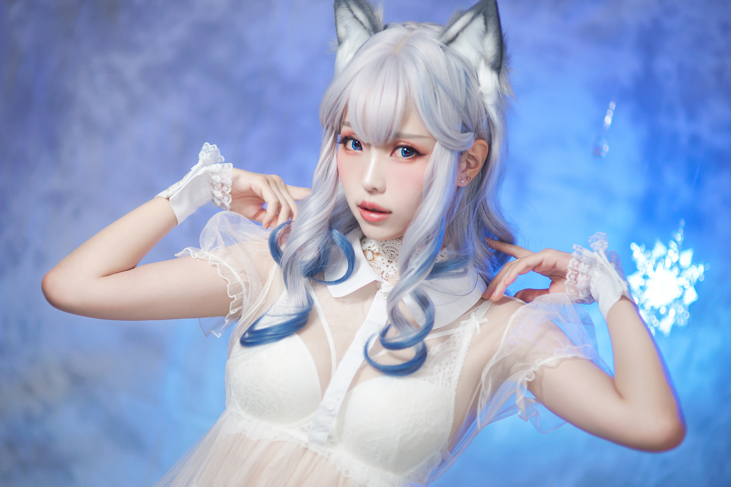 图片[31]-Ely_eee(ElyEE子) NO.043 — 猫耳白丝带[48P+6V166M]-六色网