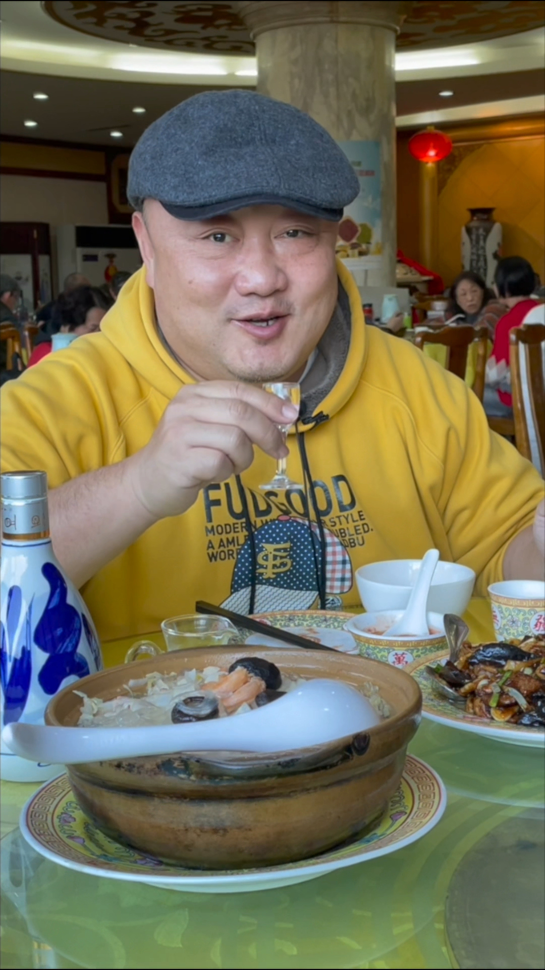 大冬天的到老北京著名老字号砂锅居喝酒吃肉,快哉