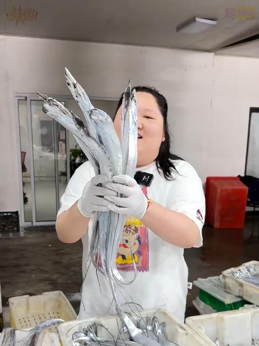 新鲜钓带东海小眼睛带鱼油脂堆积丰厚肉质鲜嫩