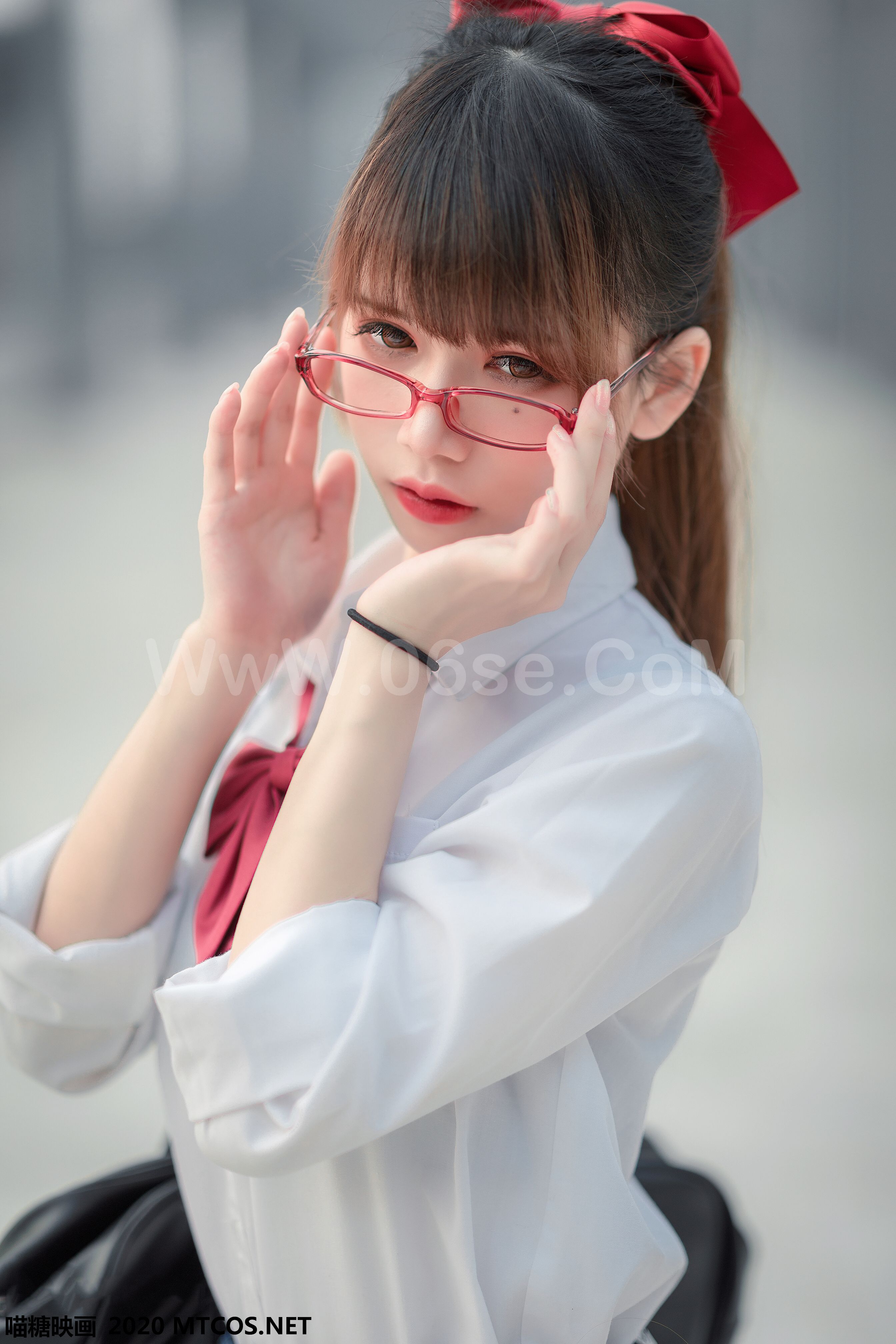图片[44]-[MTCos] 喵糖映画 Vol.098 渡边爻爻爻子 JK制服少女-六色网