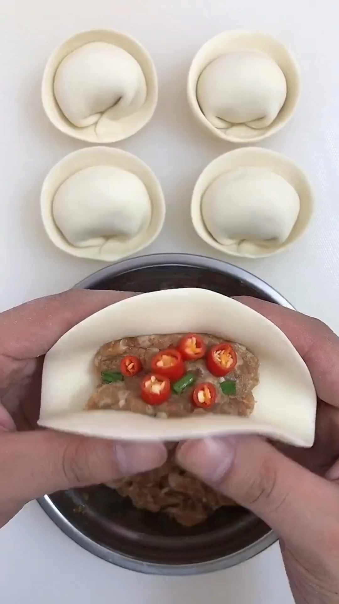 小馄饨这样包漂亮