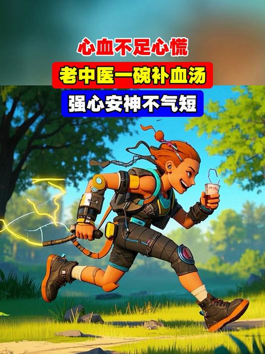 心血不足心慌,老中医一碗补血汤,强心安神不气短