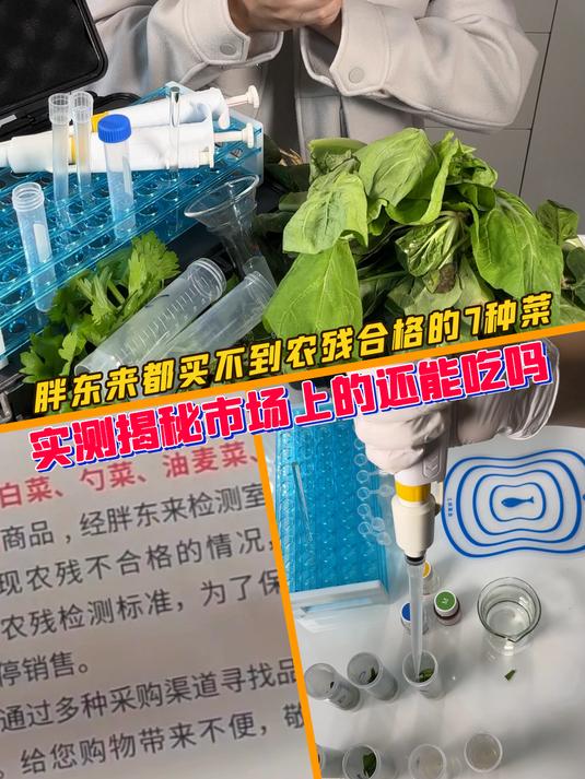 胖东来因农残超标不敢卖的7种蔬菜,实测农残有多凶,你常吃吗