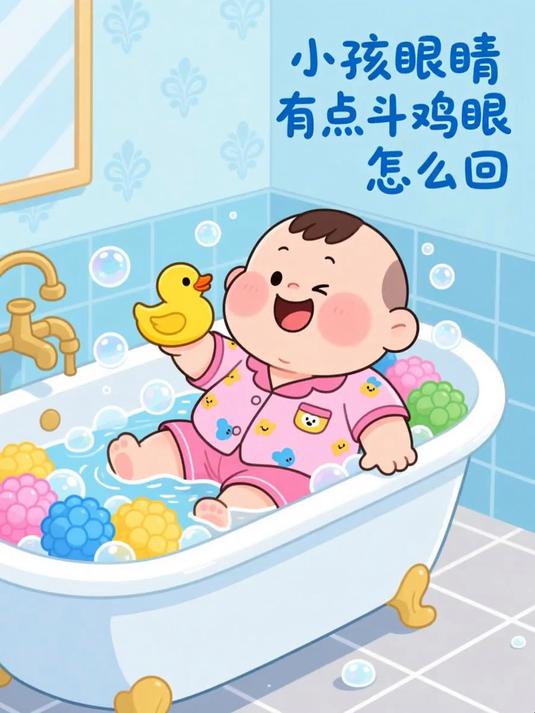 小孩眼睛有点斗鸡眼怎么回事 #健康扬帆季#
