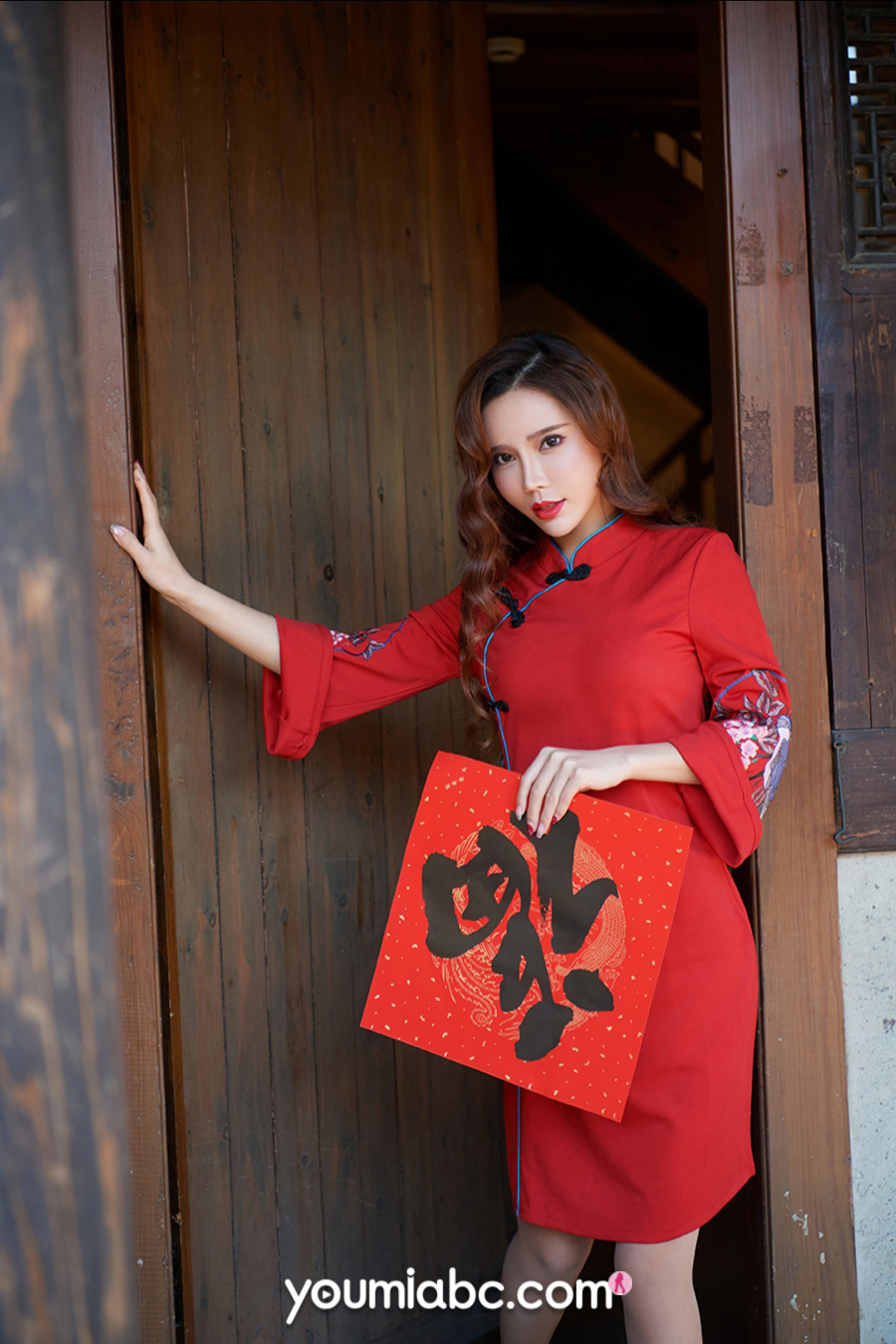 图片[30]-[YouMi尤蜜] 2020.01.26 爱丽莎&艾小青 尤蜜合辑《双娇拜年》[33+1P29M]-六色网